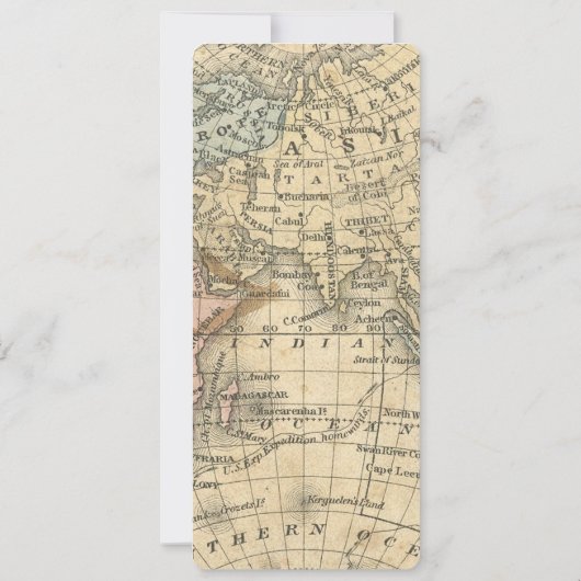 Menu  kaart (Achterkant)