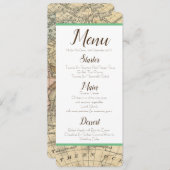 Menu  kaart (Voorkant / Achterkant)