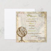 Menu  kaart (Voorkant / Achterkant)