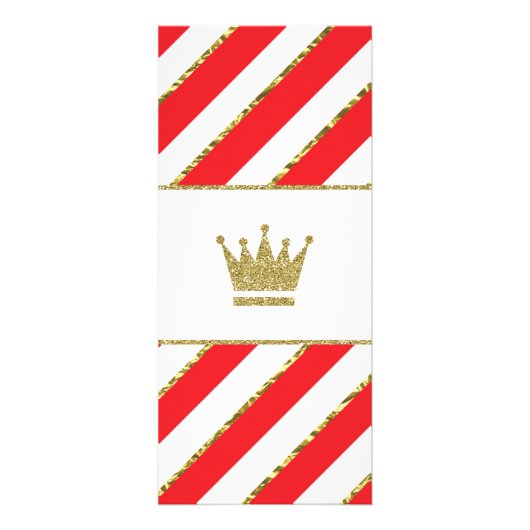 Menu Kaart, Baby shower, Prince, 25 Pack (Achterkant)