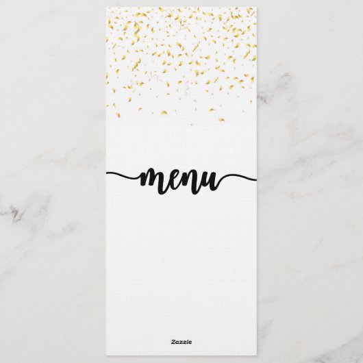 Menu kaart, Kerstmenu, Diner, Lunch Kaart (Achterkant)