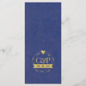 Menu Kaart Travel Theme (Achterkant)