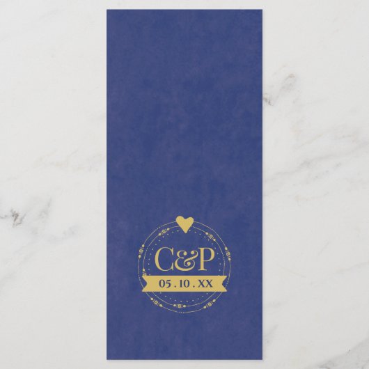 Menu Kaart Travel Theme (Achterkant)