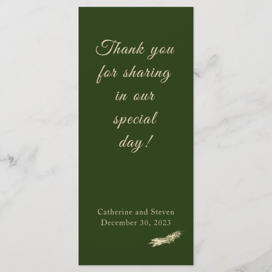 Menu katholieke winterweddenschap (Achterkant)