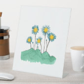 Menu Kazakhstan Reclamebord Met Voetstuk (Insitu)