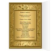 Menu Kiddush, Brunch, Bat Bar Mitswa Populair (Binnen (Links))