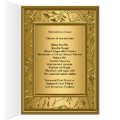 Menu Kiddush, Brunch, Bat Bar Mitswa Populair (Binnen (Rechts))