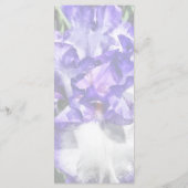Menu Klassieke look Iris Closeup Weddenschap (Achterkant)