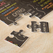 Menu Koffiewinkel - 8x10 - 110 pc's Legpuzzel (Zijkant)