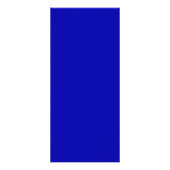 Menu koninklijk blauw wit bruiloft (Achterkant)