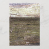 Menu Landelijk houten hart bruiloft (Achterkant)