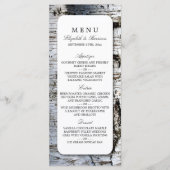 Menu Landelijke bijtende vogelboom (Voorkant)