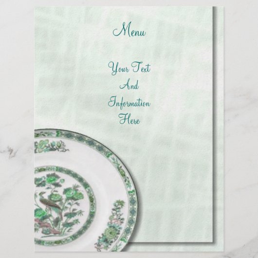 Menu Letterhead (Voorkant)