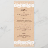 Menu Lichte overlapping en  kant 2 (Voorkant)