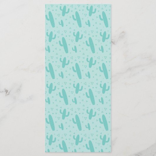 Menu Llama-feestdag (Achterkant)