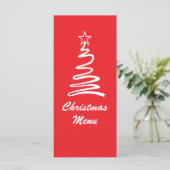 Menu Magische kerstboomvakantie (Staand voorkant)
