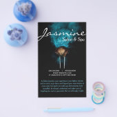 Menu Makeup Artist Salon Spa Flyer (Enkel)