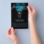 Menu Makeup Artist Salon Spa Flyer (Hand)