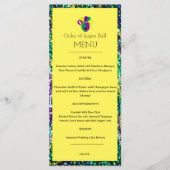 Menu Mardi Gras (Voorkant)