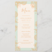 Menu Mehndi Wedding Dinner (Voorkant)