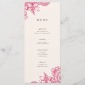 Menu Mod Mehandi Weddenschap (Voorkant)