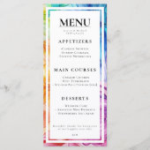 MENU + mooie tekst Eetherische Bloom (Voorkant)