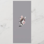 Menu Moon and Raven Waterverf Wedding (Achterkant)