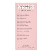 Menu Nail Salon Price List Services (Voorkant)