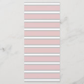 Menu Nautisch-thema bloemanker stoffig Roos roze (Achterkant)