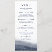 Menu Navy Tides Wedding (Voorkant)