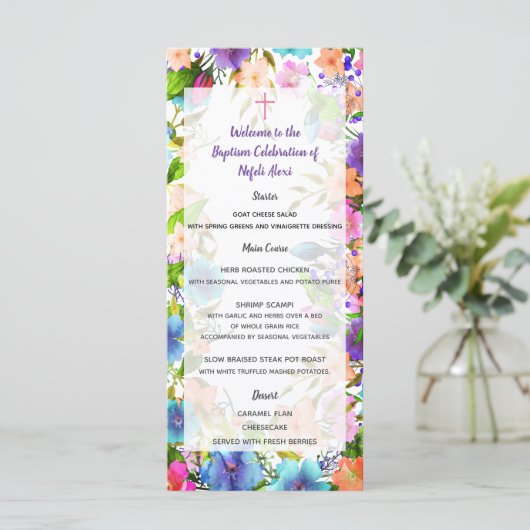 Menu Nefeli (Staand voorkant)