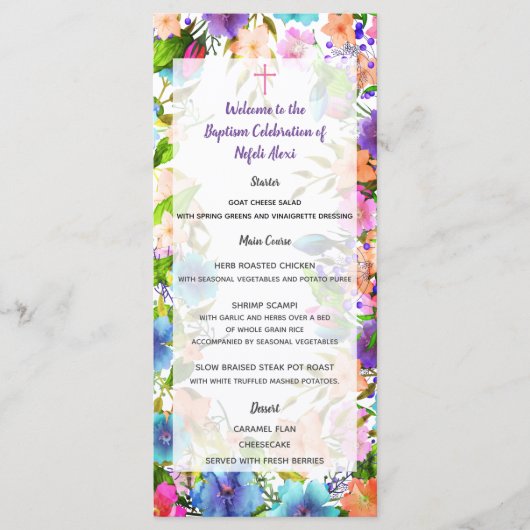 Menu Nefeli (Voorkant)