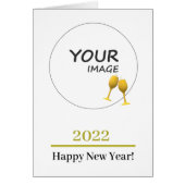 Menu Nieuwjaar (Voorkant)