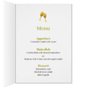 Menu Nieuwjaar (Binnen (Rechts))