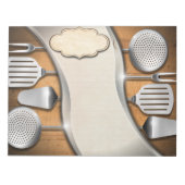 Menù Notitieblok (Voorkant)