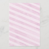 Menu om de Uitnodiging van de Sponk van de Baby aa (Achterkant)