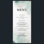 Menu Ombre Waterverf Dinner | GROENEN<br><div class="desc">Onze Ombre Waterverf Wedding Invitation in Green is geïnspireerd door een chic,  een moderne flair en een luxe waterverf. Voeg uw namen en trouwdetails in de smaakzame mengeling van doopvonten van dit ontwerp toe. Deze glamoureuze trouwsuite is zeker een show-stopper.</div>