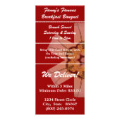 Menu Ontbijtende banquet Brunch (Achterkant)