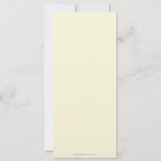 Menu Ontvangst van decoratieve zegels (paars) Kaart (Achterkant)