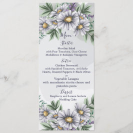 Menu Paars waterverf