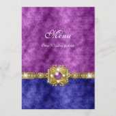 menu paarse blauwe mode voor demping (Voorkant)