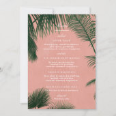 Menu Palm Springs (Voorkant)