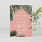 Menu Palm Springs (Staand voorkant)