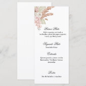 Menu para cualquier evento (Voorkant / Achterkant)