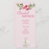 Menu Parisian Vrijgezellenfeest (Voorkant / Achterkant)