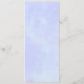 Menu partijfeestmaal | Elegant Light Blue Set (Achterkant)