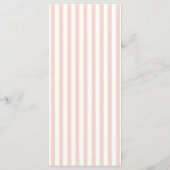 Menu Pastel Handwriting Typography Retro Weddensch (Achterkant)