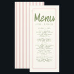 Menu Pastel Handwriting Typography Retro Weddensch<br><div class="desc">, </div>