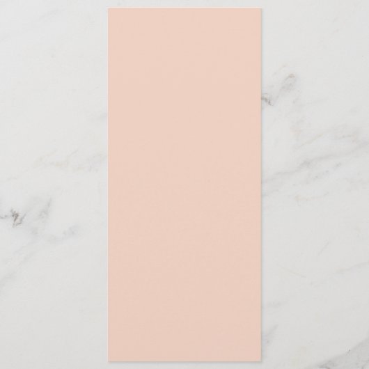 Menu Perzische en Roze pony Flowers Weddenschap (Achterkant)