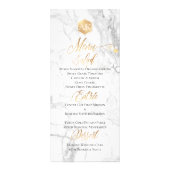 Menu PixDezines Marble/Faux Gold Honeycomb (Voorkant)